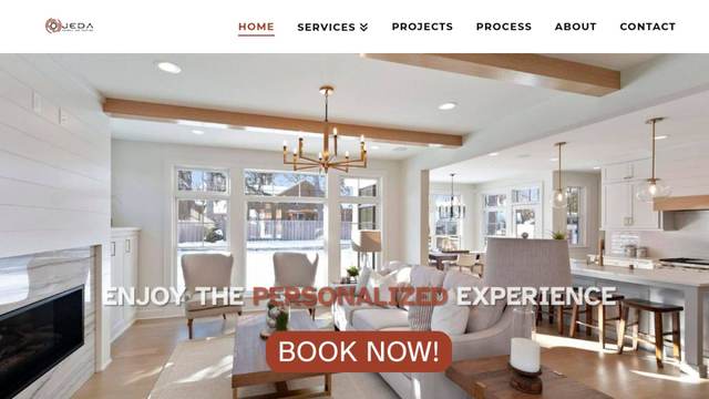 Sitio web de Ojeda Drywall en Minnesota